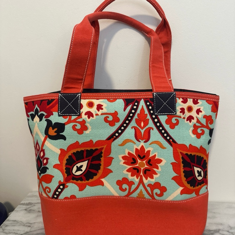 Spartina 449 Daufuskie island waving Girls seabrezze tote NEW WITH TAG - Picture 3 of 15